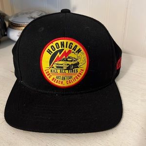 Hoonigan Long Beach trucker SnapBack wool blend hat